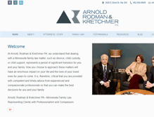 Tablet Screenshot of minneapolisdivorceattorneys.us